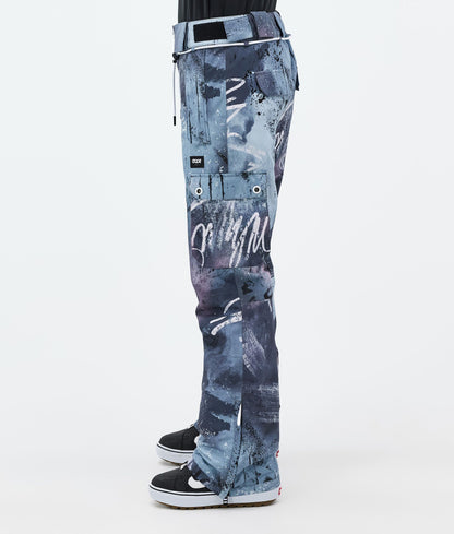 Snowboard Pants Women Punk Blue