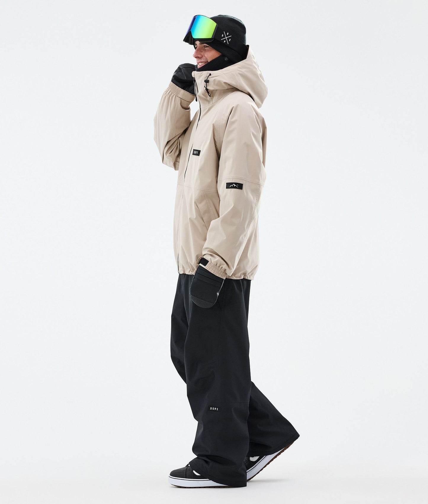 Snowboard Jacket Men Sand