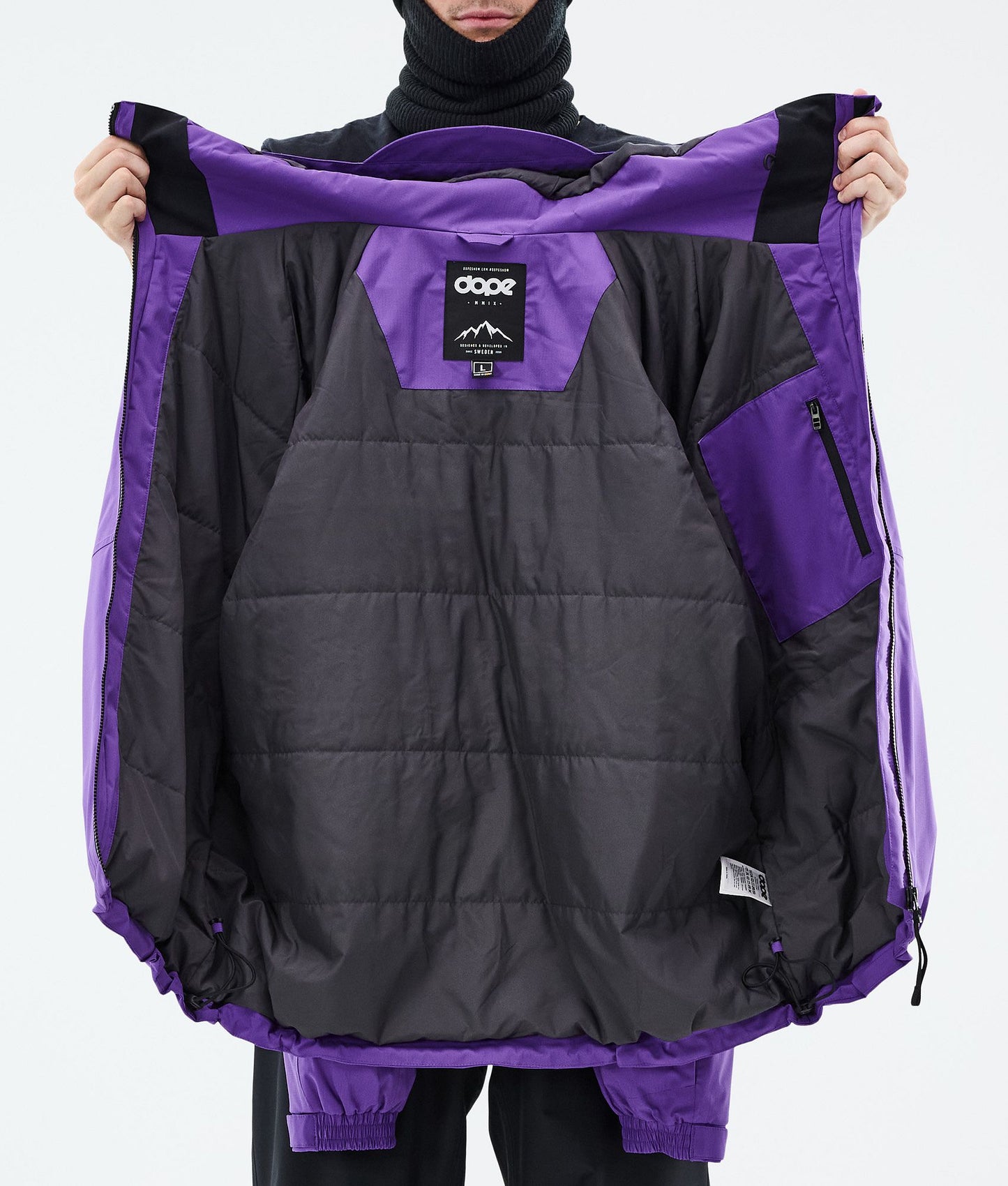 Snowboard Jacket Men Vivid Purple