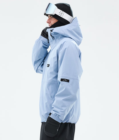 Snowboard Jacket Men Light Blue