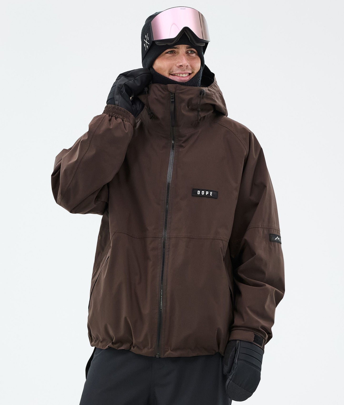 Snowboard Jacket Men Spike Sand/Black