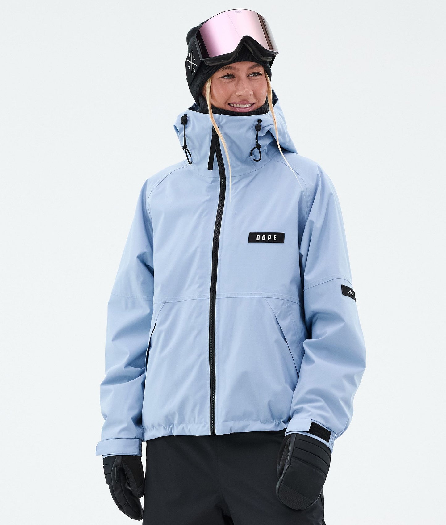 Snowboard Jacket Women Light Blue