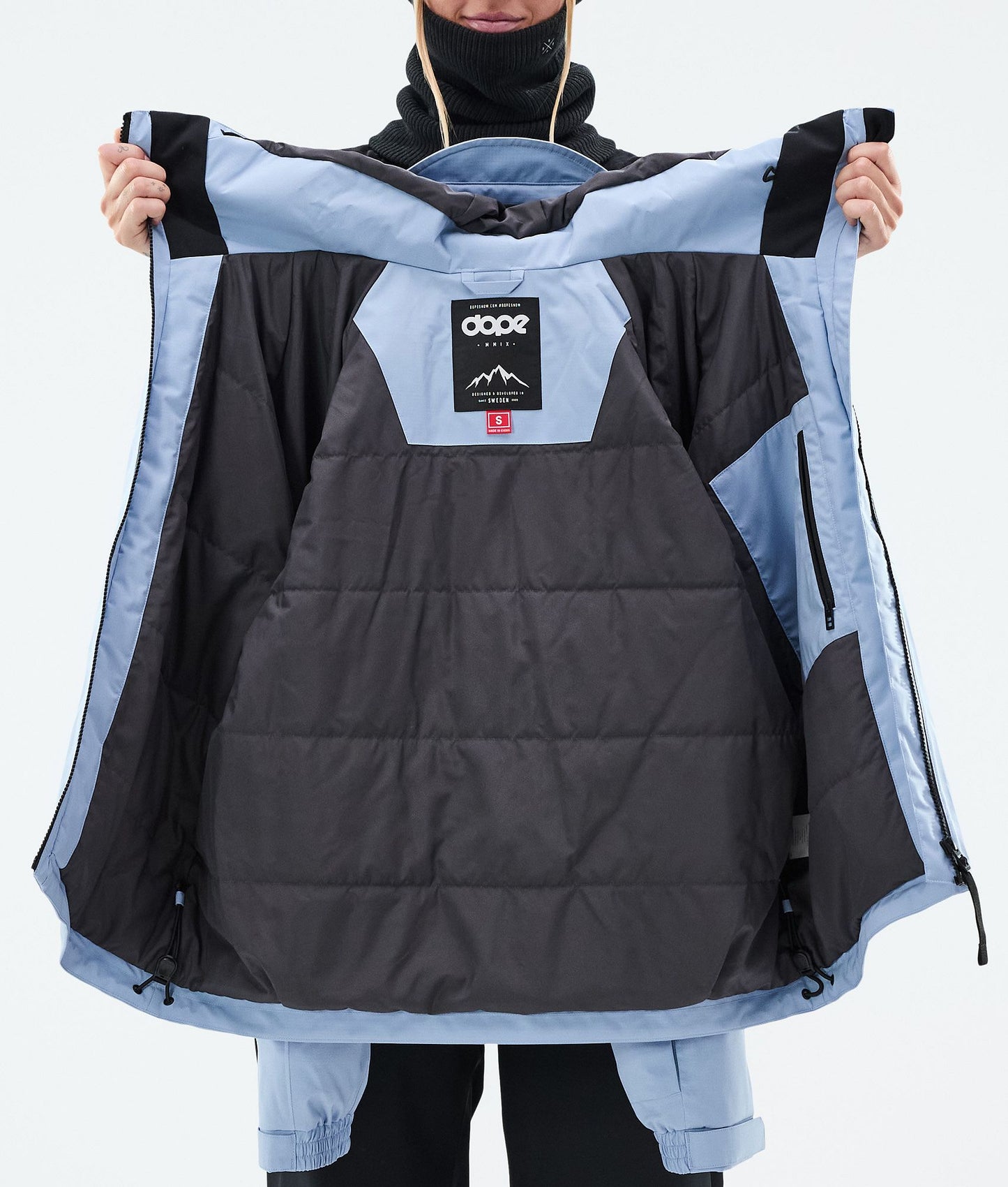 Snowboard Jacket Women Light Blue