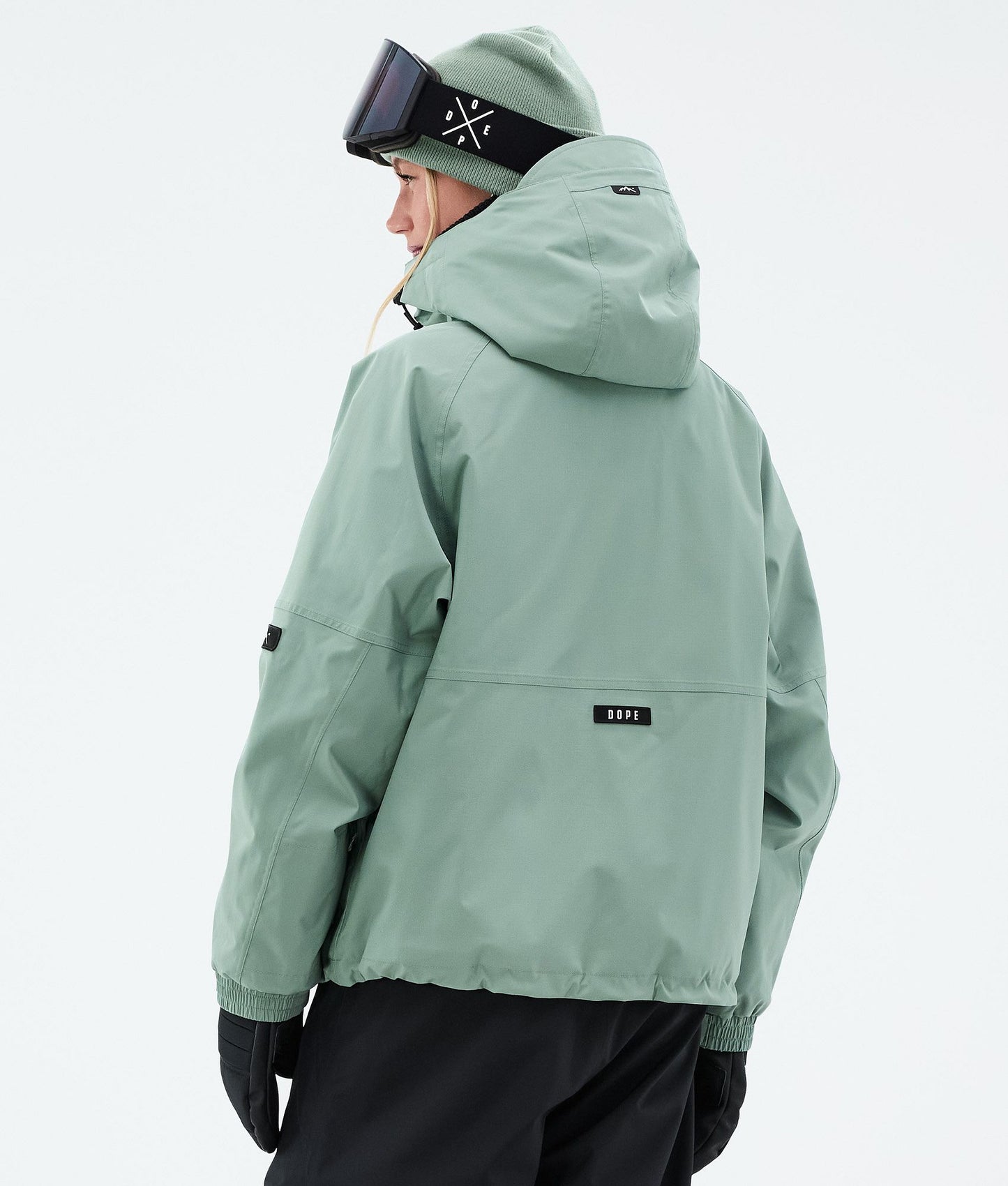 Snowboard Jacket Women Faded Green