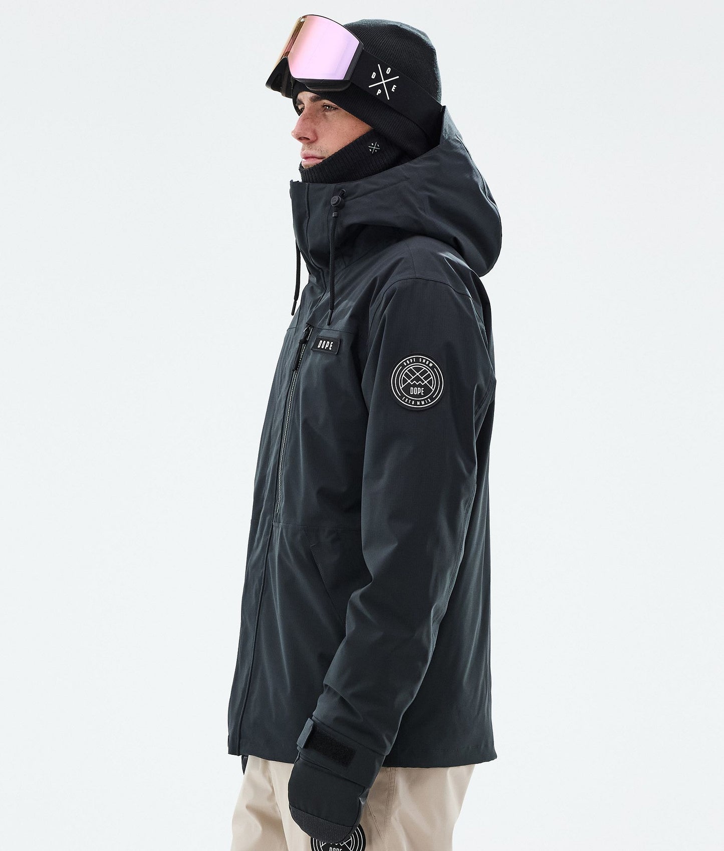 Snowboard Jacket Men Black