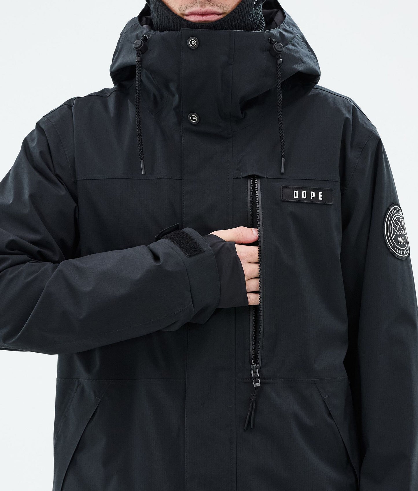 Snowboard Jacket Men Black