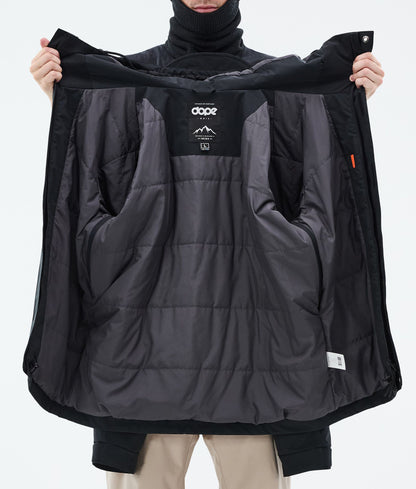 Snowboard Jacket Men Black