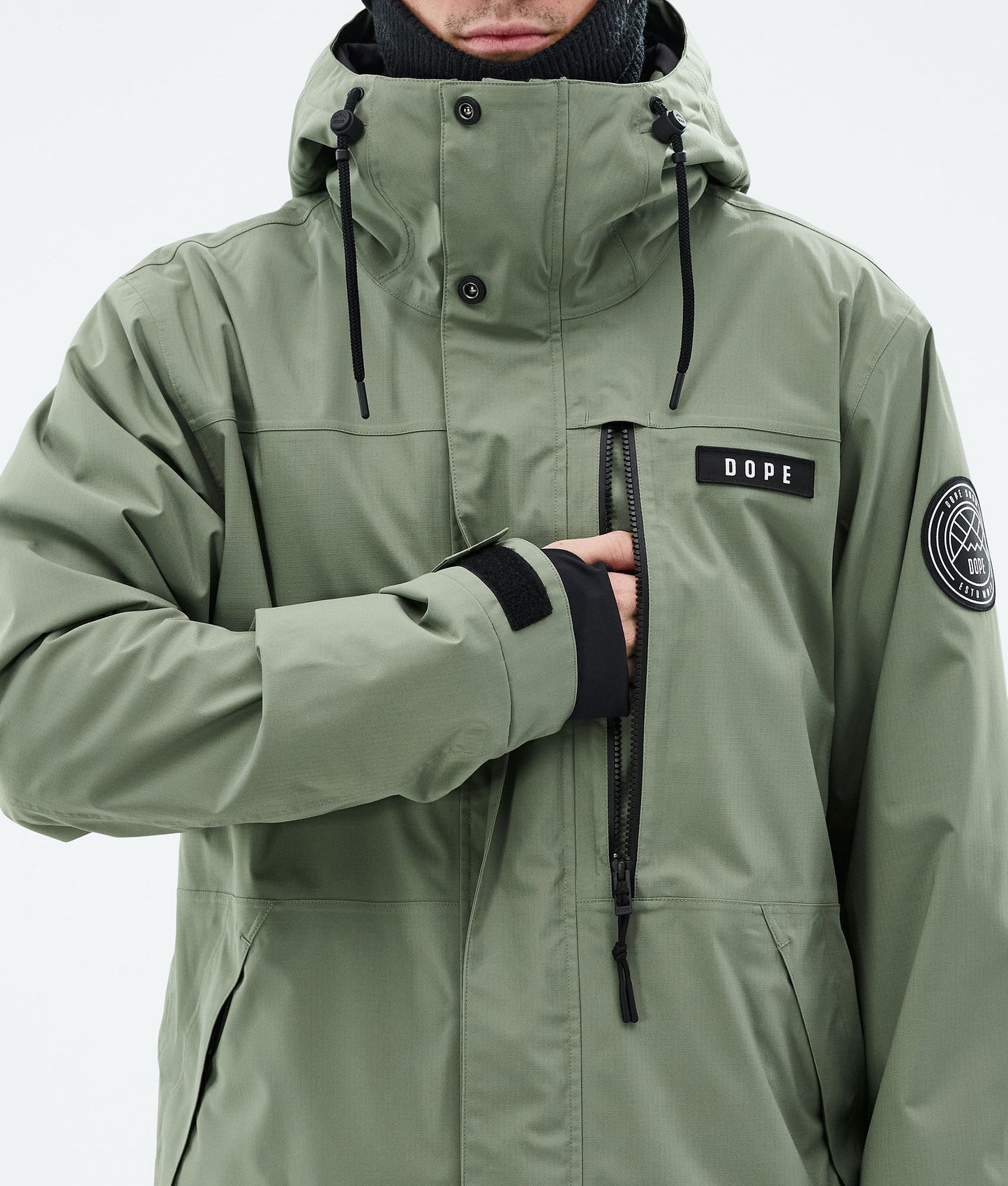 Snowboard Jacket Men Moss Green