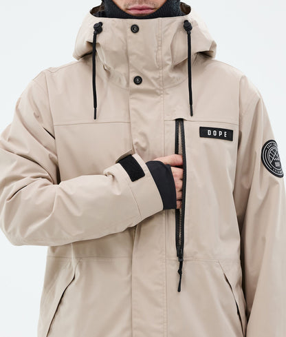 Snowboard Jacket Men Sand