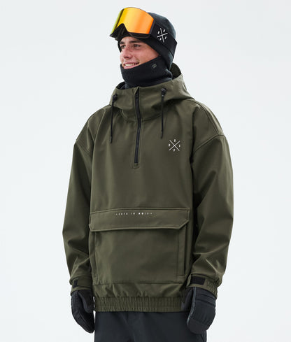 Snowboard Jacket Men Olive Green