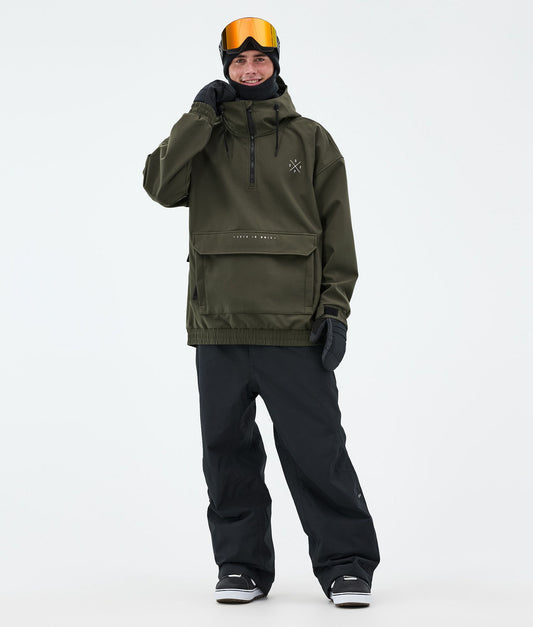 Snowboard Jacket Men Olive Green