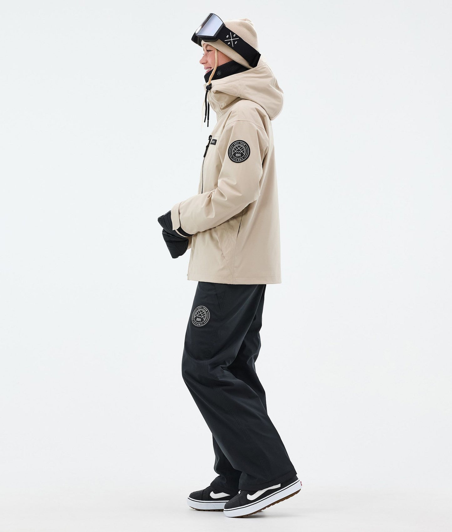 Snowboard Jacket Women Sand