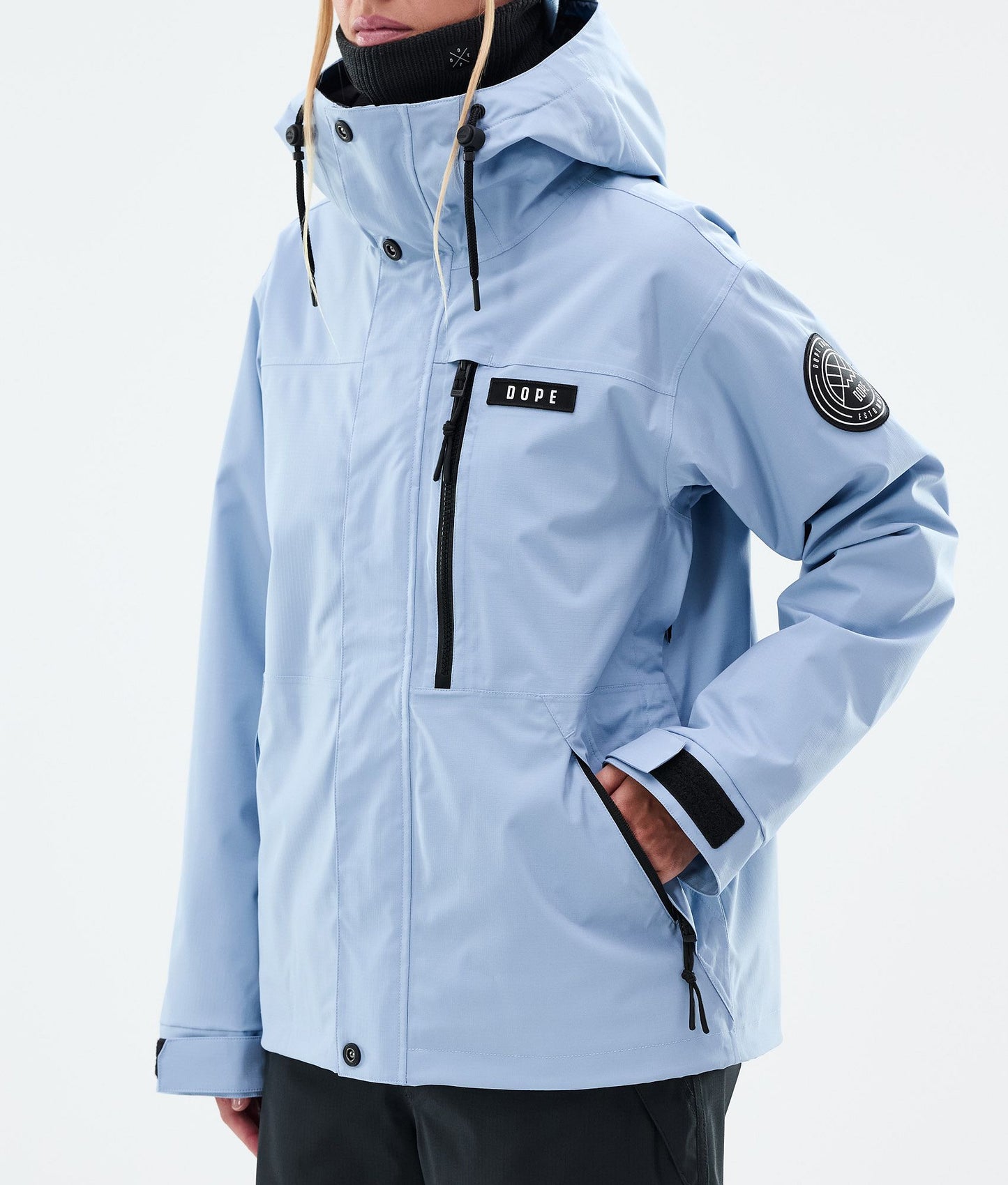 Snowboard Jacket Women Light Blue