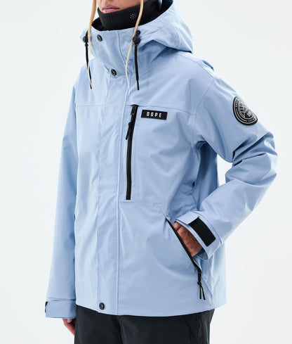 Snowboard Jacket Women Light Blue