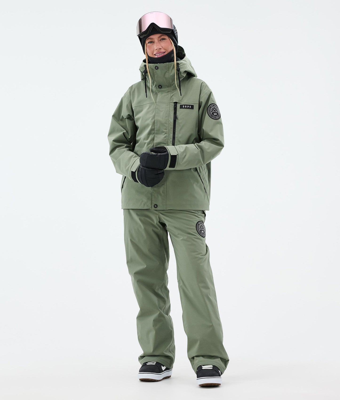 Snowboard Jacket Women Moss Green