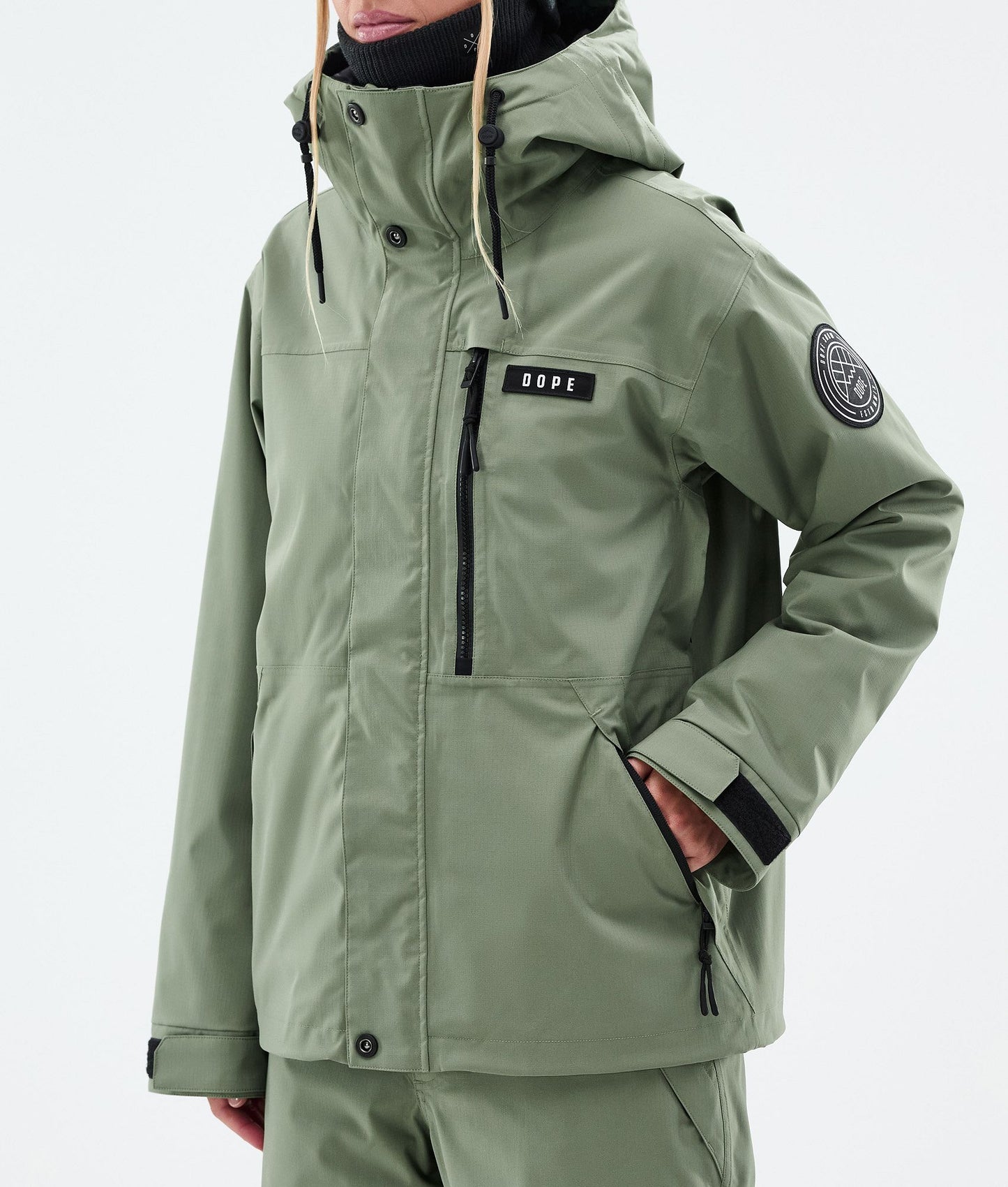Snowboard Jacket Women Moss Green