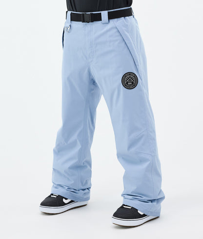 Snowboard Pants Men Light Blue