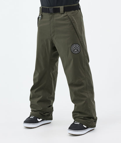 Snowboard Pants Men Light Grey