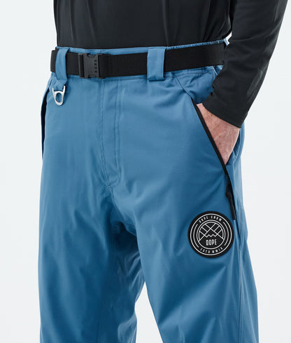Snowboard Pants Men Blue Steel