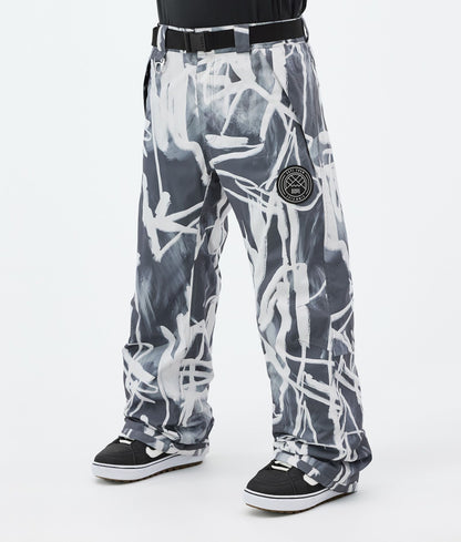 Snowboard Pants Men Faded Peach