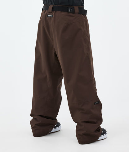 Snowboard Pants Men Dark Brown