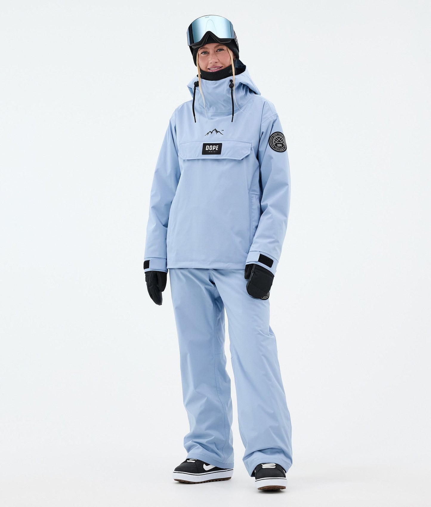 Snowboard Pants Women Light Blue