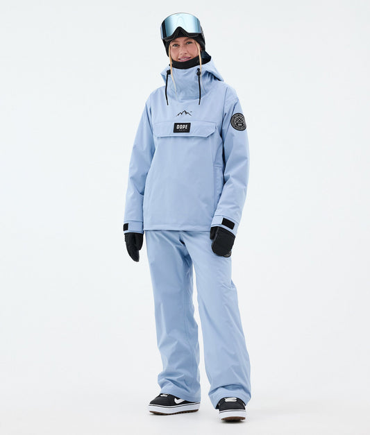 Snowboard Pants Women Light Blue