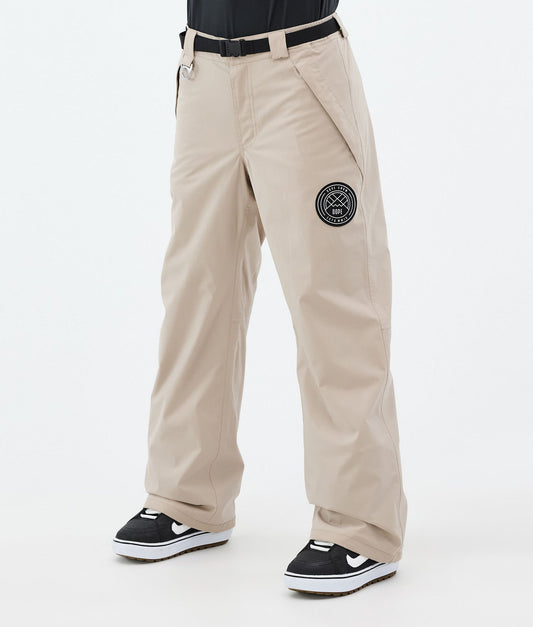 Snowboard Pants Women Sand