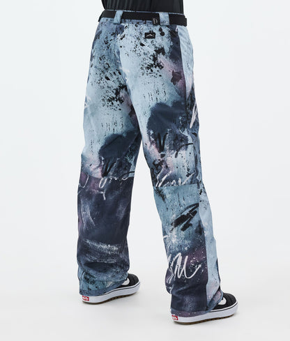 Snowboard Pants Women Punk Blue