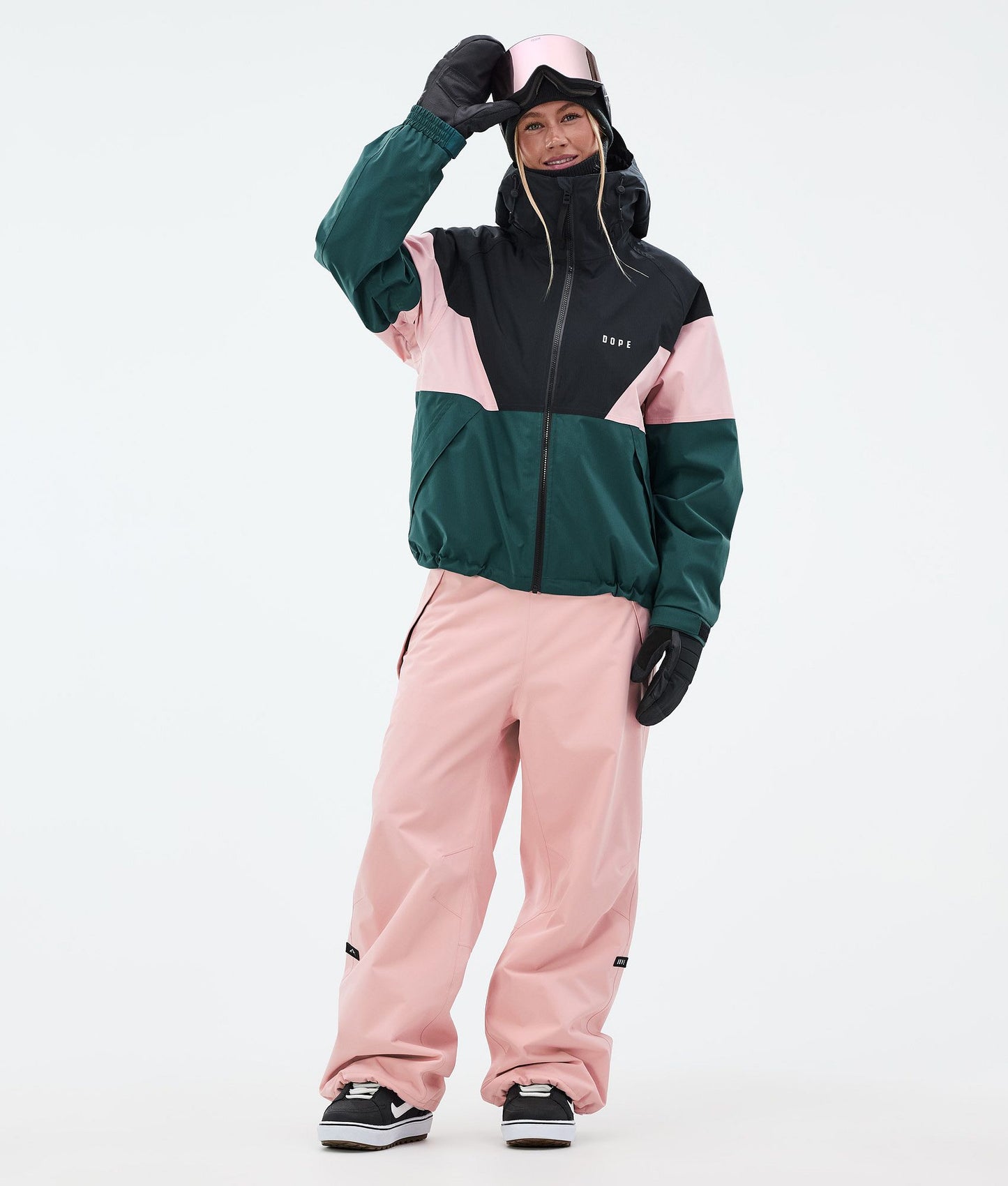 Snowboard Pants Women Soft Pink