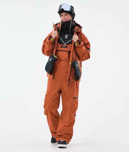 Snowboard Pants Women Burned Orange