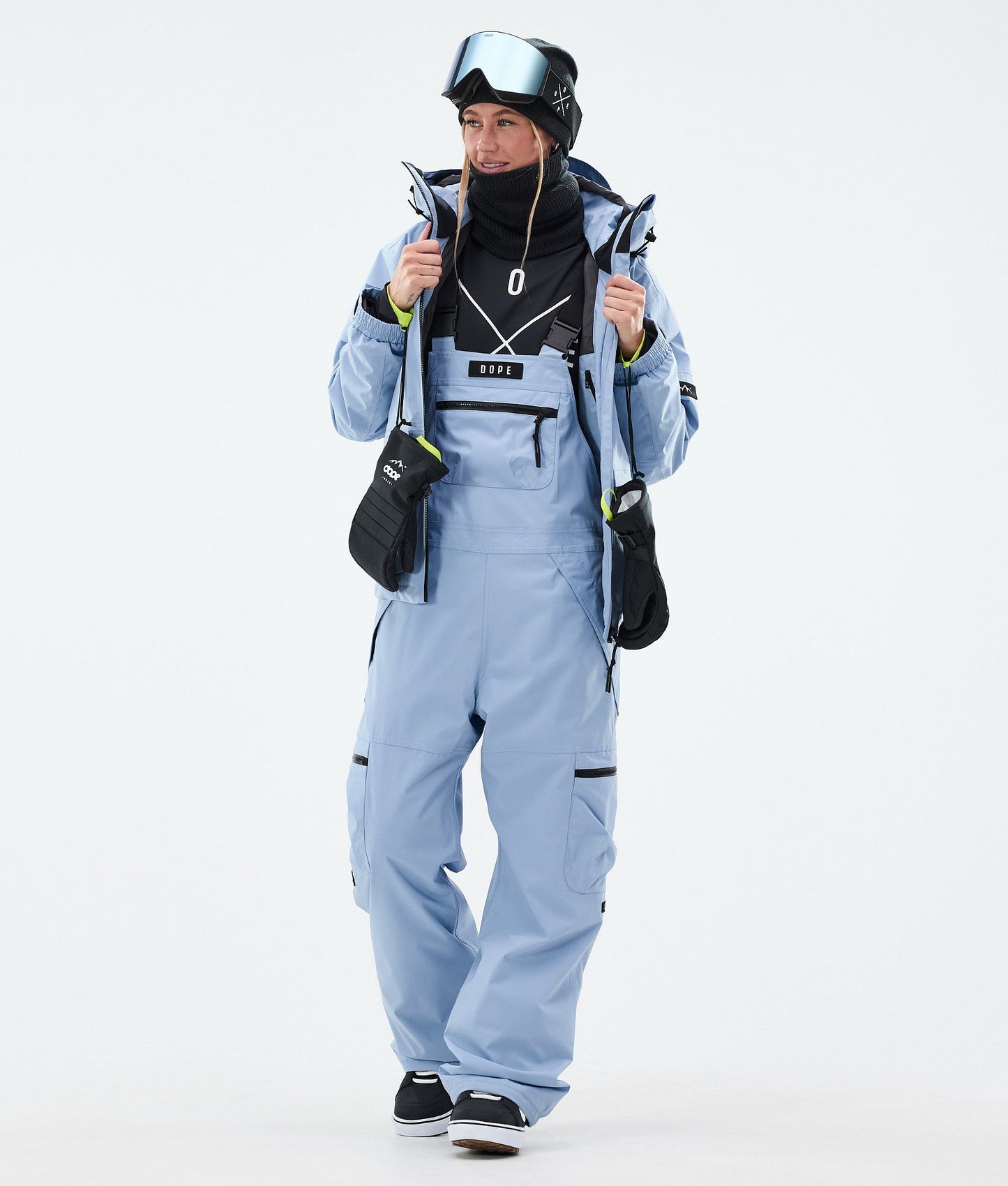 Snowboard Pants Women Light Blue