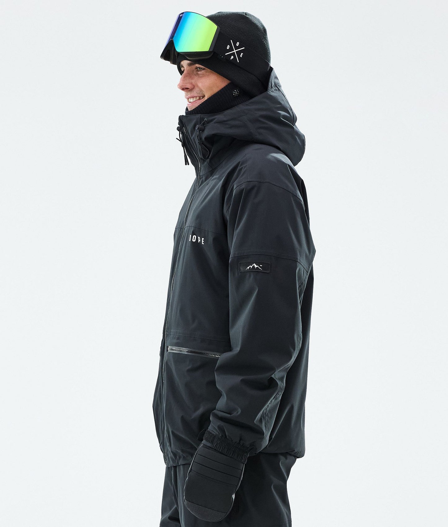 Snowboard Jacket Men Black