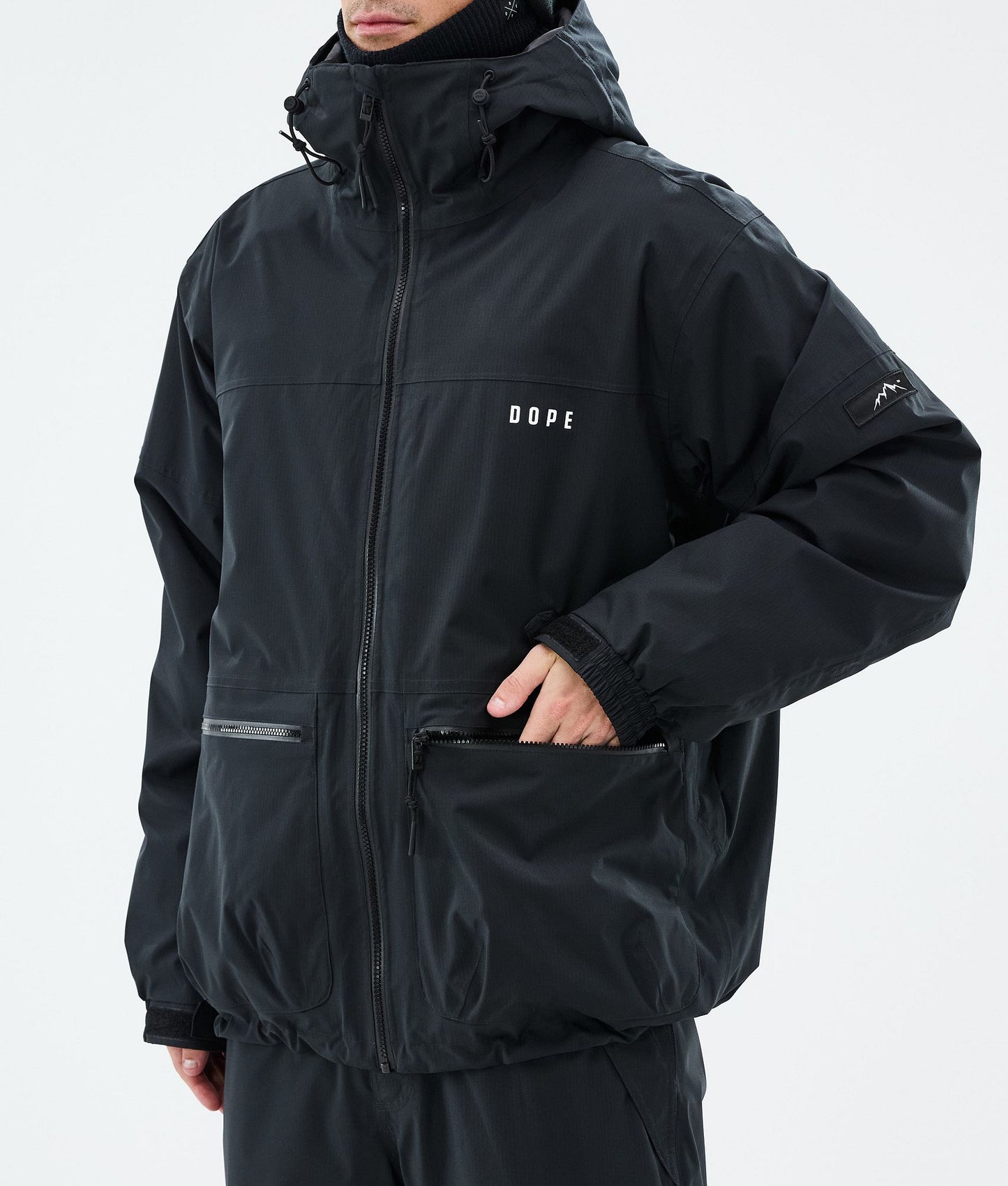 Snowboard Jacket Men Black