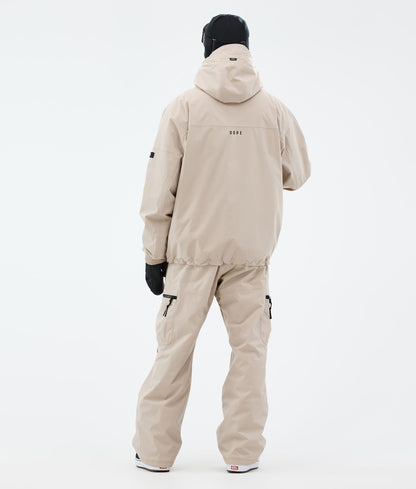 Snowboard Jacket Men Sand