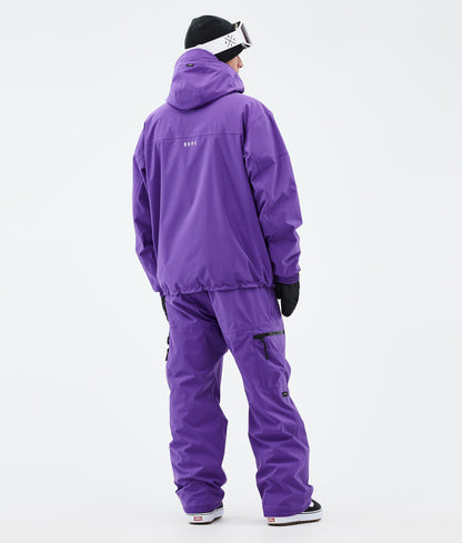 Snowboard Jacket Men Vivid Purple