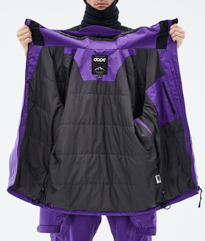 Snowboard Jacket Men Vivid Purple
