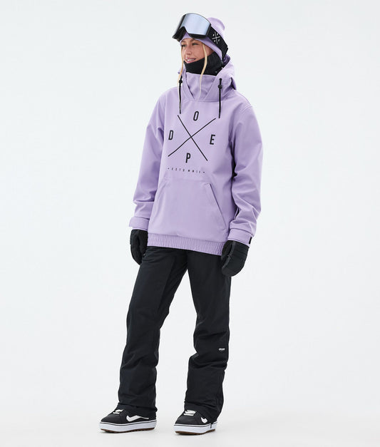 Snowboard Jacket Women 2X-Up Faded Violet