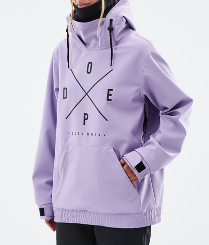 Snowboard Jacket Women 2X-Up Faded Violet