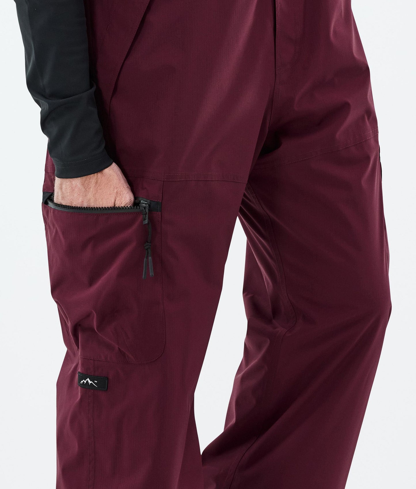 Snowboard Pants Men Burgundy