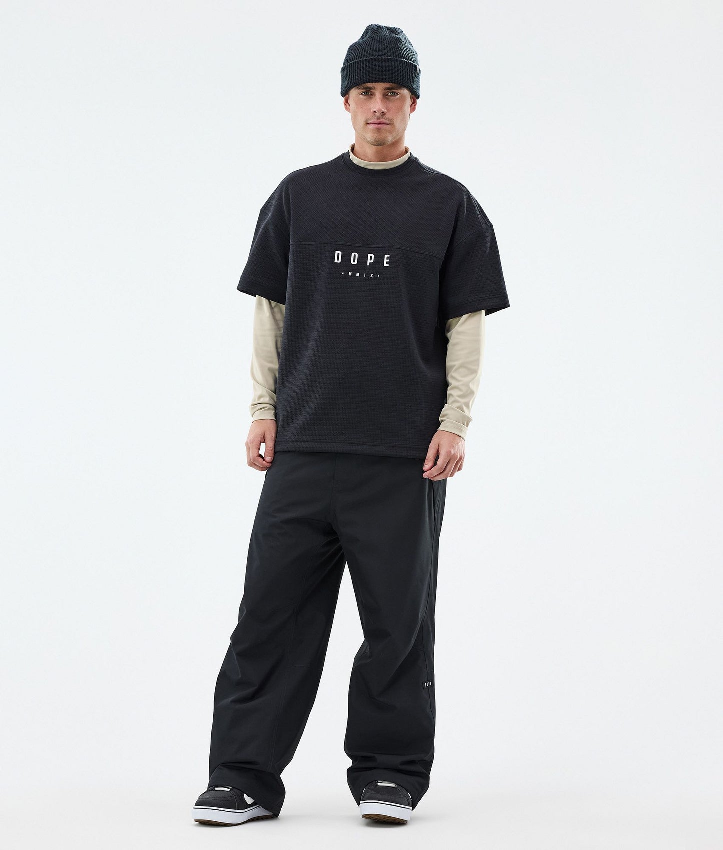 Fleece Sweater Men Black