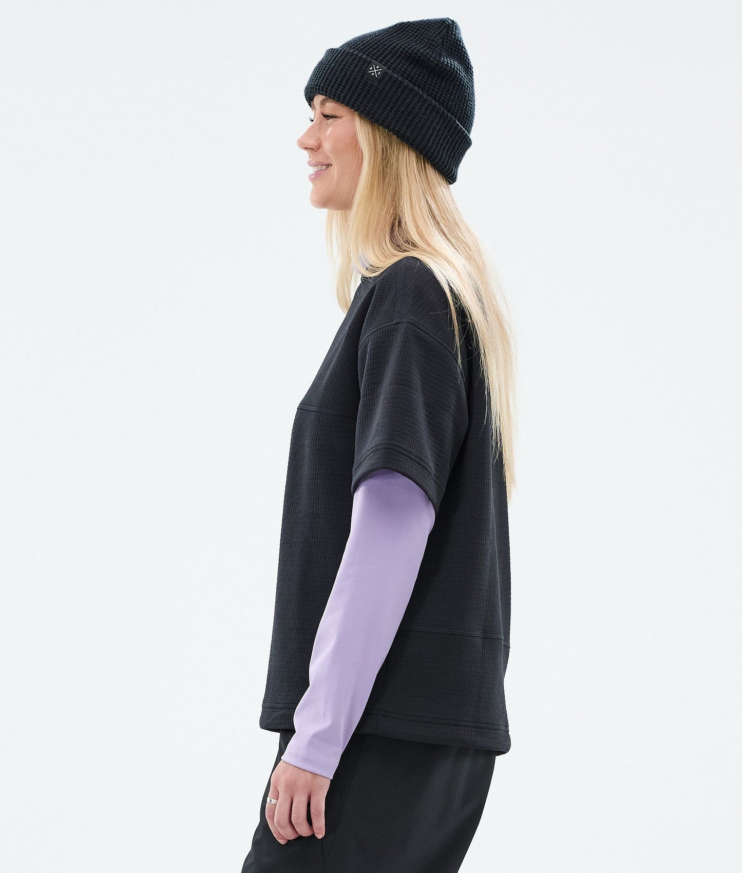 Fleece Sweater Women Black