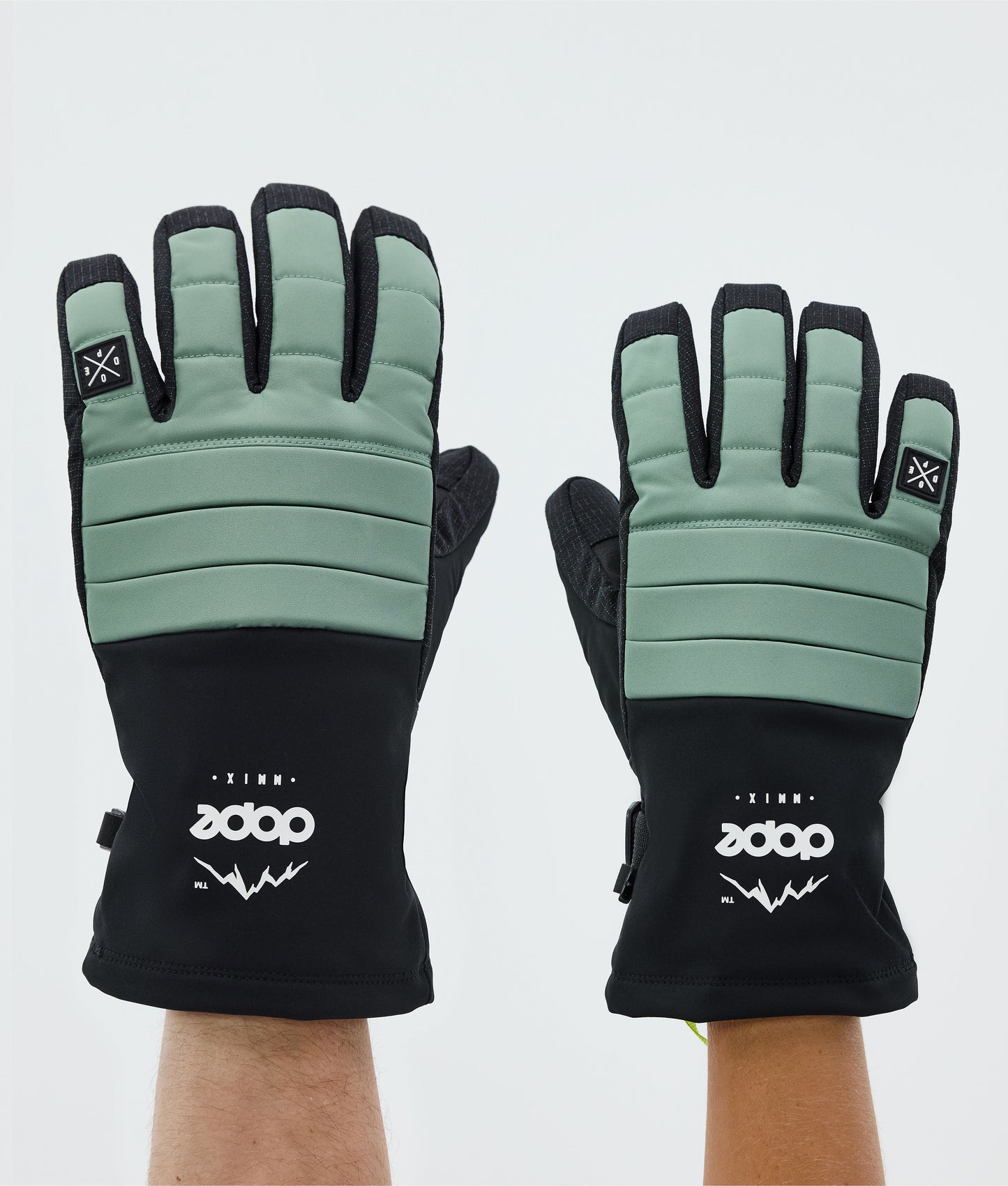 Ski Gloves Light Grey