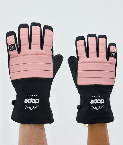 Ski Gloves Soft Pink