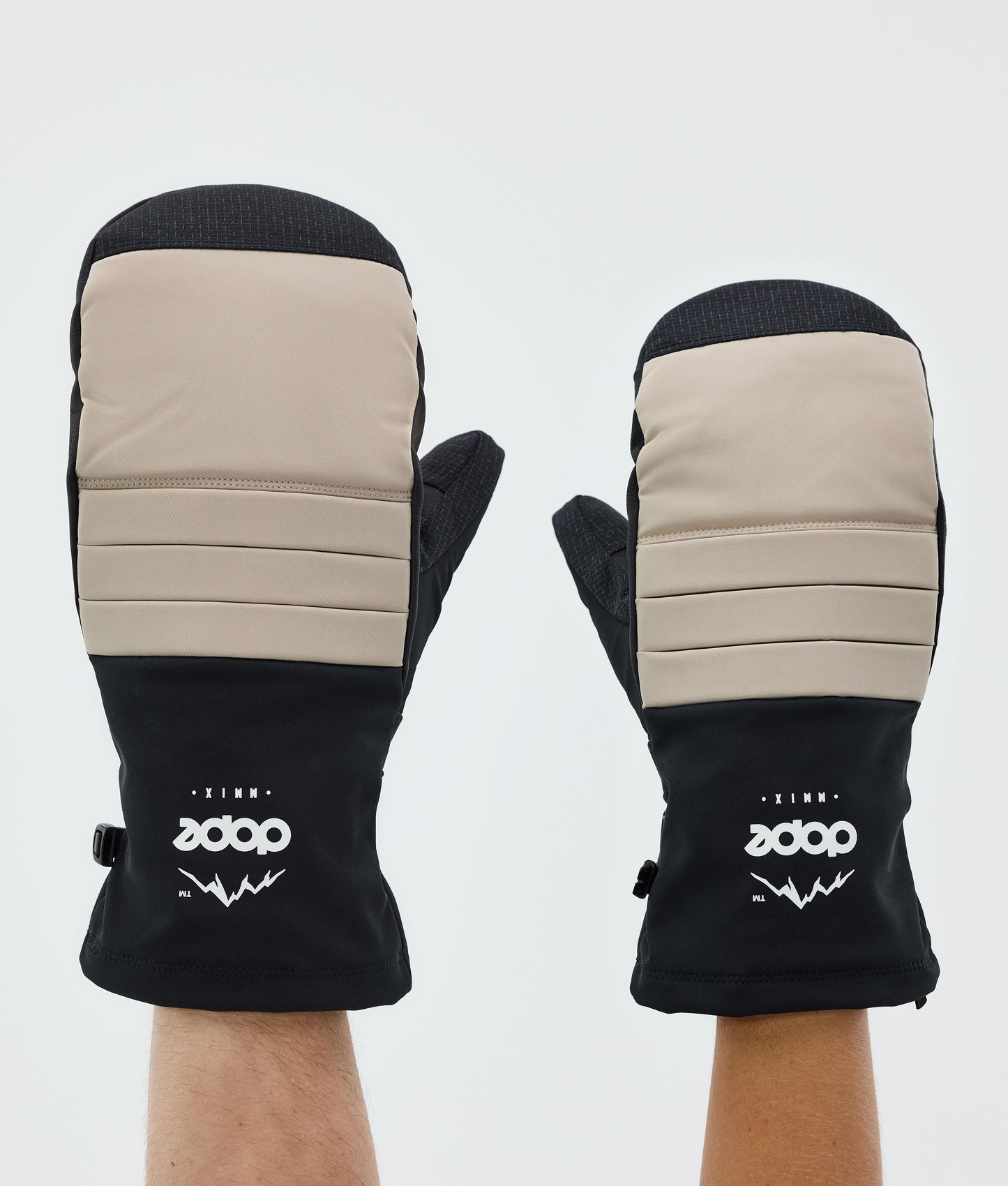 Snow Mittens Light Blue