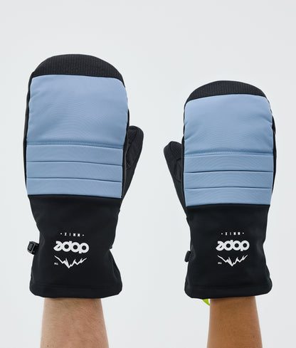 Snow Mittens Faded Green