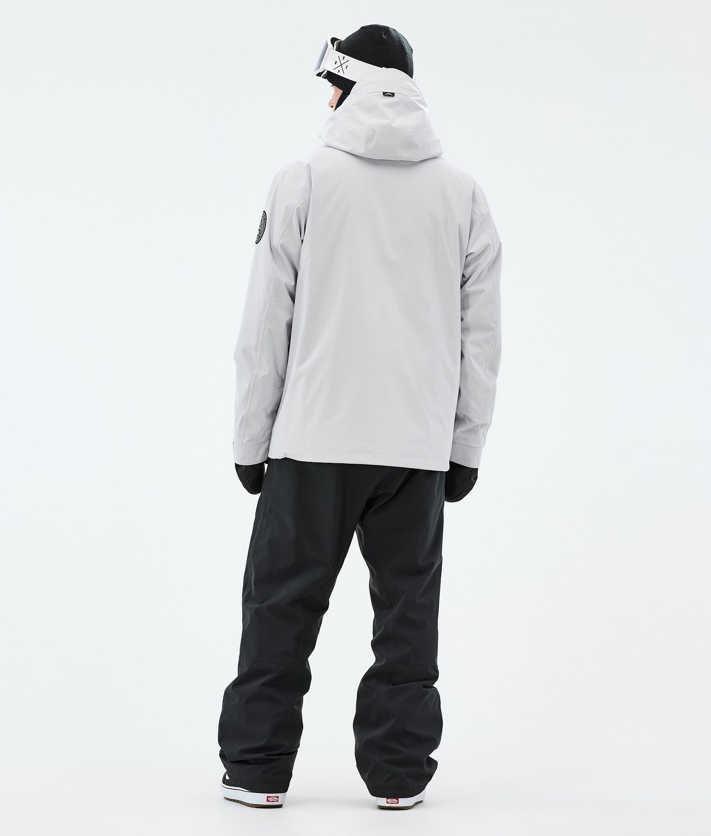 Snowboard Jacket Men Light Grey