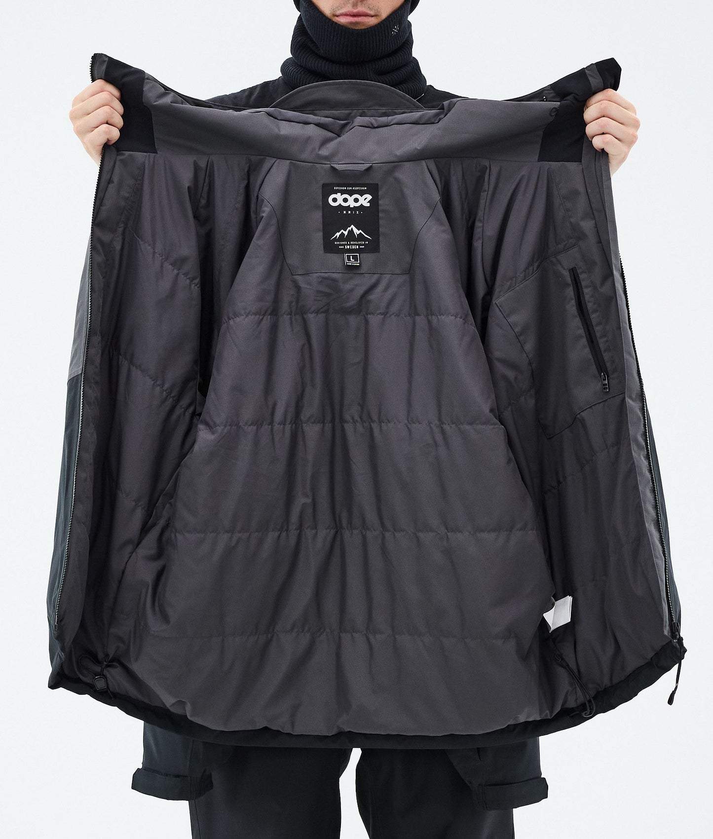 Snowboard Jacket Men Sport Phantom/Light Grey/Black