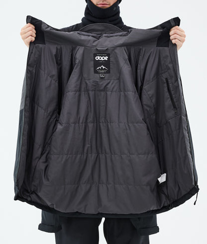 Snowboard Jacket Men Sport Phantom/Light Grey/Black