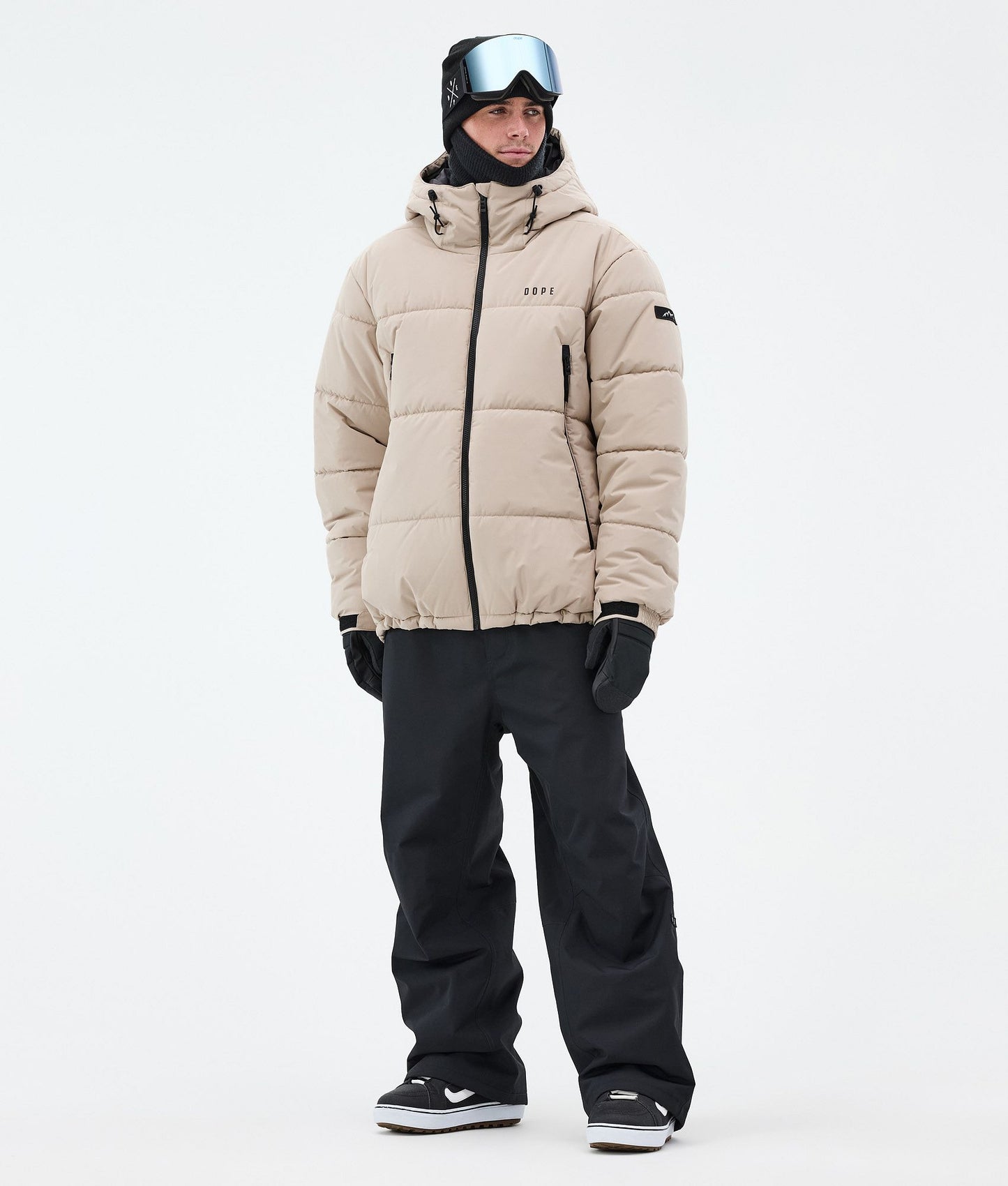 Snowboard Jacket Men Sand